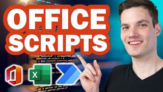 👩‍💻 How to use Office Scripts in Excel amp Power Automate [upl. by Sakiv]