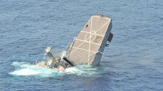 Sinking Exercise during RIMPAC • Hits by Missiles and Torpedoes Compilation [upl. by Sitnalta]