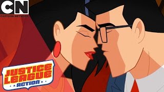 Justice League Action  Date Night  Cartoon Network [upl. by Mikahs212]