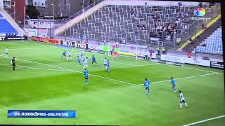 IFK Norrköping vs Halmstad BK  12 [upl. by Alhahs]