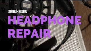 HOW TO REPAIR HEADPHONES sennheiser EASY [upl. by Cynar]