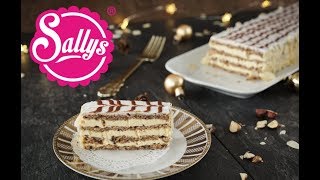 Esterházy Schnitte – ungarische Spezialität ohne Mehl  Sallys Welt [upl. by Inaniel]