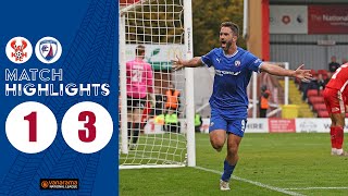 HIGHLIGHTS  Kidderminster Harriers 13 Spireites [upl. by Nyltiac605]