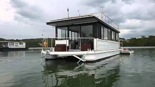 48 Custom House Boat  Walkthrough [upl. by Mairim]