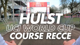 HULST  UCI Cyclocross World Cup  Course Recce 2024 [upl. by Priebe]