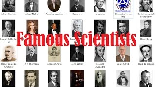 Famous Scientists and their Inventions [upl. by Egiap]