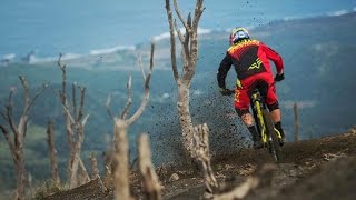 Downhill MTB Descending the Spine of a Volcano  Ring of Fire [upl. by Constance]