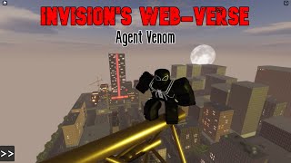 Roblox  InVisions WebVerse BETA  HOW TO UNLOCK AGENT VENOM [upl. by Maxima]