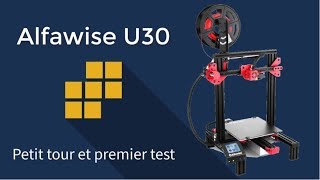 Alfawise U30  Petit tour et premier test [upl. by Nadler]