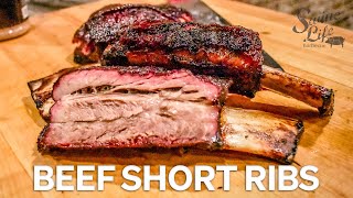 Beef Short Ribs on the Pellet Grill [upl. by Doykos]