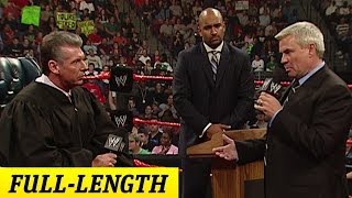 FULLLENGTH MOMENT  Raw  The Trial of Eric Bischoff [upl. by Stacia]