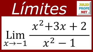 Límites algebraicos  Ej 8 [upl. by Ahsenwahs]