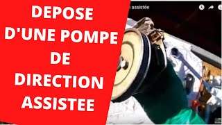 🚗🚐 Comment remplacer une pompe de direction assistée How to drain replace a power steering pump [upl. by Ardnik]