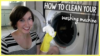 HOW TO CLEAN A FRONT LOADING WASHING MACHINE [upl. by Dniren23]