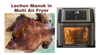 Lechon Manok recipe using Baumann Living Multi Air Fryer Xr with Rotisserie [upl. by Mckenzie]