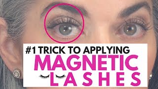 1 Trick TO APPLYING MAGNETIC LASHES  Nikol Johnson [upl. by Baird]