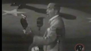 Al Jolson  April Showers  1942 Army Relief Show [upl. by Friedly]