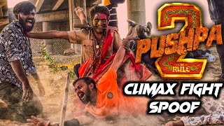 Pushpa 2 Climax Fight amp Dialogue Spoof In Hindi🔥🔥  Life The End  Pushpa 2 Last Fight Scene Spoof [upl. by Lirva543]