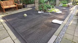 ASMR Japanese Zen garden 禅の庭 [upl. by Rezzani172]