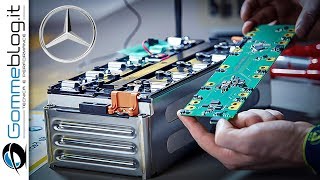 Mercedes Electric ENGINE  Battery PRODUCTION ASSEMBLY [upl. by Proudman]