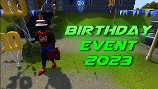 OSRS Birthday Event 2023 Quick Guide [upl. by Kalb]