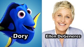 Characters and Voice Actors  Finding Dory [upl. by Eirrac]