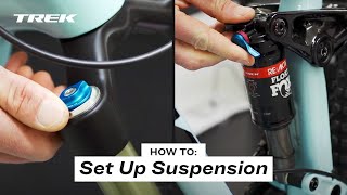 How To Set Up Mountain Bike Suspension [upl. by Lubow]