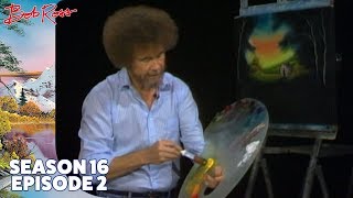 Bob Ross  Nestled Cabin Season 16 Episode 2 [upl. by Ailes]