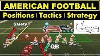 Football Plays Positions Strategy amp Tactics for Beginner  American Football Explained [upl. by Regor]