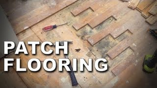 How to Patch Hardwood Floors  Every Step [upl. by Uliram722]