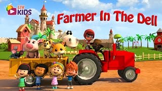 Farmer in the Dell  LIV Kids Nursery Rhymes and Songs  HD [upl. by Danella]