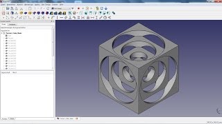 FreeCAD Tutorial 01  Turners Cube [upl. by Ydahs]