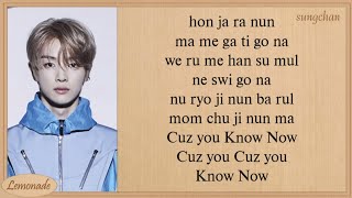 NCT U  Know Now Easy Lyrics [upl. by Gerger]