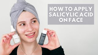 How to Apply Salicylic Acid on Face [upl. by Per]