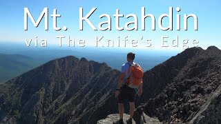 Mt Katahdin via the Knifes Edge [upl. by Adah]