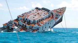 15 Sinking Ships Caught On Camera [upl. by Francis]