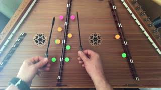 Lesson 14 Hammered Dulcimer Chords [upl. by Enetsirhc]