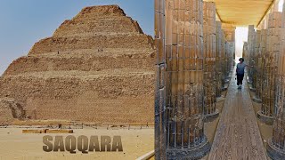 EGYPT🔆DJOSERs mortuary complex 4600 years Guided visit in English [upl. by Margreta]