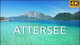 Attersee Austria  Beautiful Green Lake in Austria [upl. by Shewmaker576]