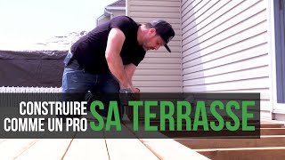 Comment construire sa terrasse comme un pro 34 [upl. by Sloatman]