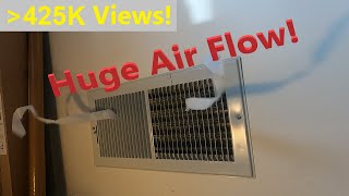 Installing a HVAC Duct Booster  Part 1 of 2 or 3  Man About Home [upl. by Berkly]