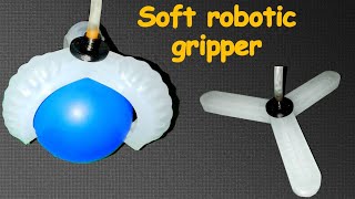 Soft robotic actuatorgripper [upl. by Blithe372]