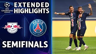 RB Leipzig vs Paris SaintGermain  Champions League semifinal highlights  UCL on CBS Sports [upl. by Ardath17]