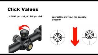 How To Adjust A Rifle Scope [upl. by Tirma]