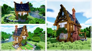 EPIC Minecraft Farm House Thats EASY To Build [upl. by Ahsilrak]