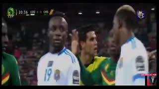 CHAN2021  Makabi Lilepo ouvre le score pour le RD Congo face au Cameroun [upl. by Tacy526]