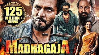 MADHAGAJA 2022 New Released Full Hindi Dubbed South Movie  Srii Murali Jagapathi Babu Ashika R [upl. by Fira]