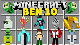 Minecraft BEN 10 MOD  CANNONBOLT WILDMUTT RIPJAWS THE OMNITRIX amp MORE [upl. by Nuahsor]