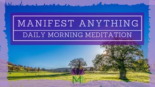 20 Minute Morning Meditation For Manifesting  Morning Meditation  Mindful Movement [upl. by Korrie]