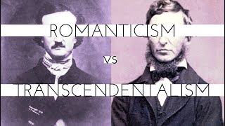 American Renaissance Literature Romanticism vs Transcendentalism [upl. by Jay542]